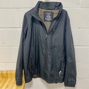 L.L. Bean Large Tall black Rainjacket